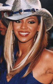 Beyonce Knowles cowboy hat